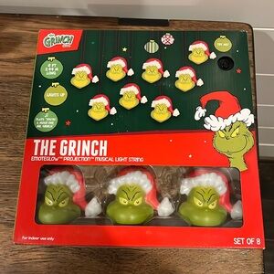 Singing grinch lights NIB